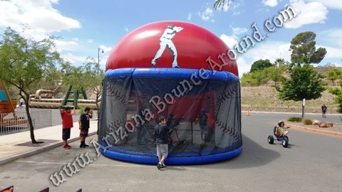 Inflatable batting cage rental Scottsdale, Arizona